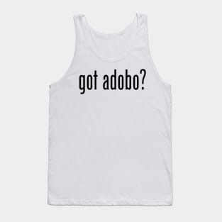 Got Adobo? Filipino Food Humor Design by AiReal Apparel Tank Top